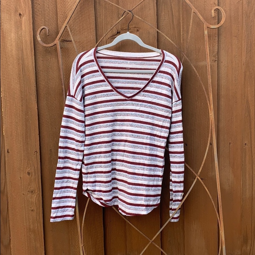 Long Sleeve Striped Shirt